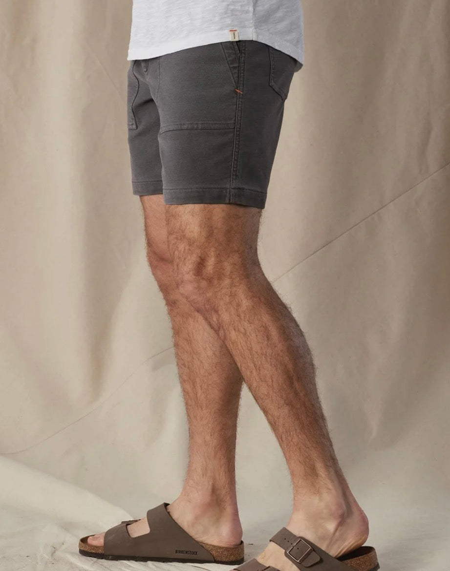 Comfort Terry Utility Short in Shadow - Urban Shoetique