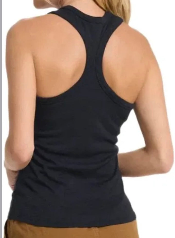 VW1012 Sunrise High Nk Tank BLK