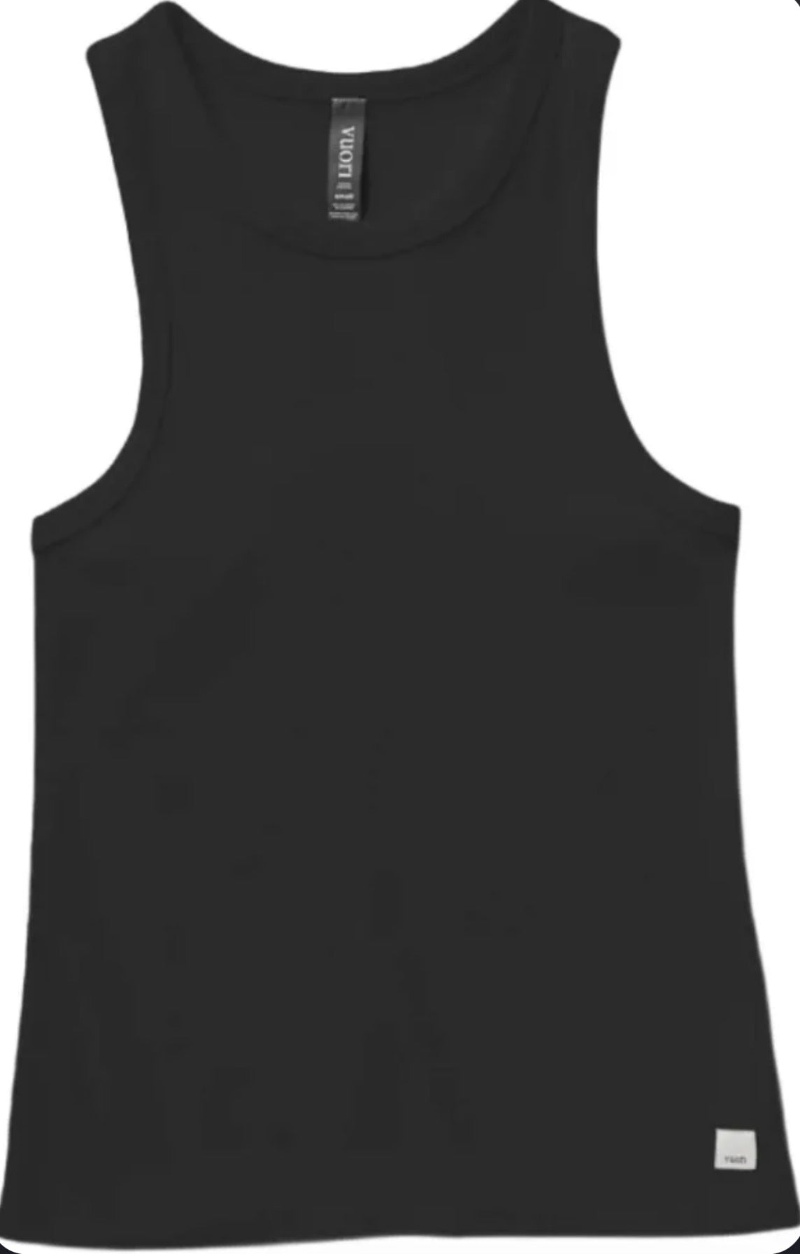 VW1012 Sunrise High Nk Tank BLK
