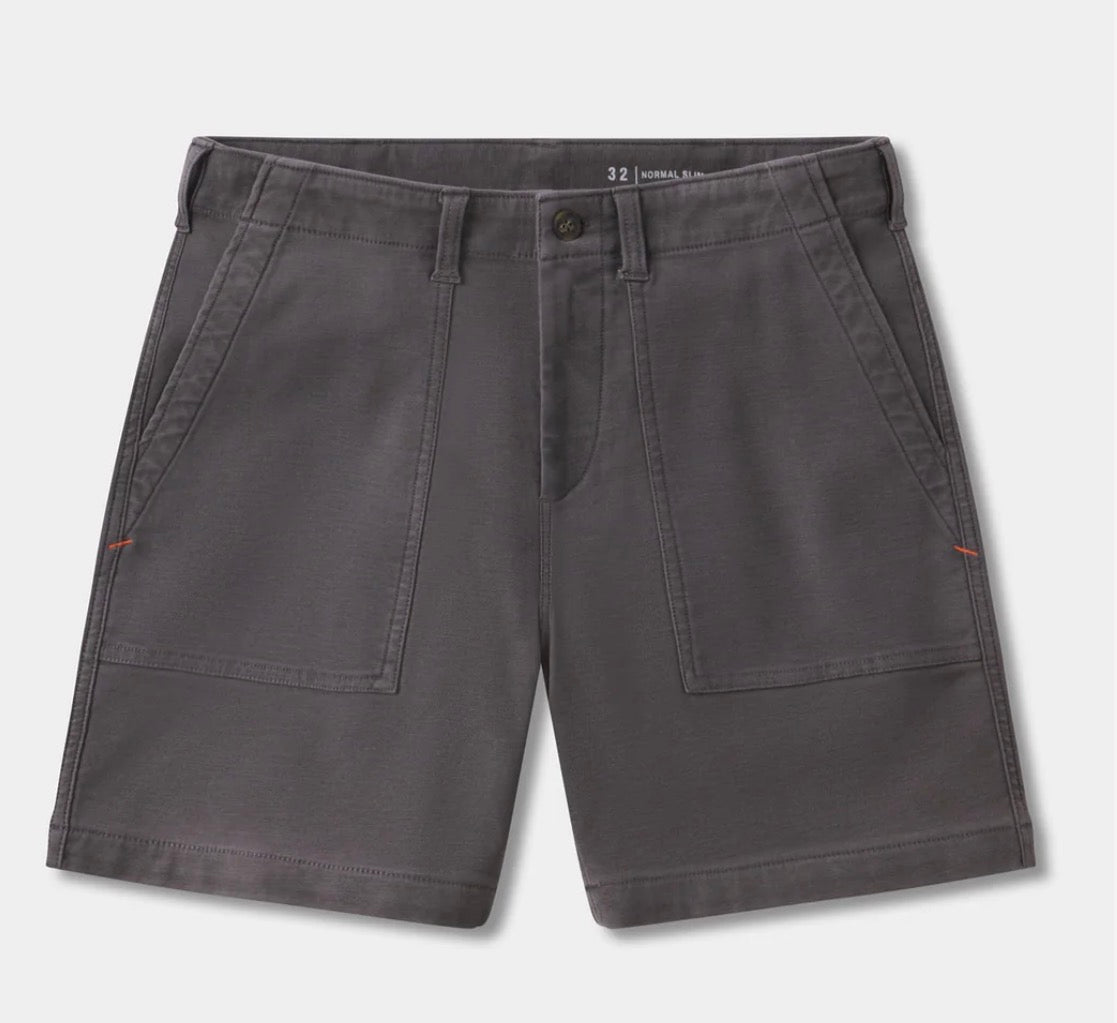 Comfort Terry Utility Short in Shadow - Urban Shoetique