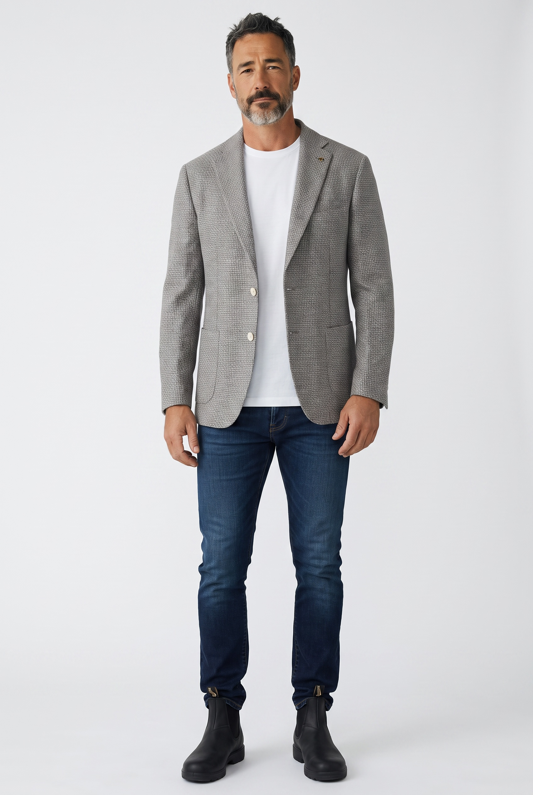 E95020-1 Enzo Tovare Textured Soft Jacket