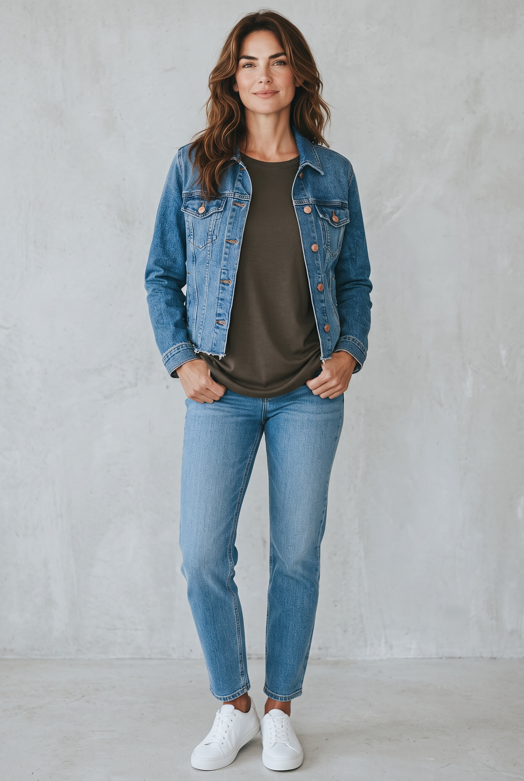 The Long Sleeve Crew Neck Layering Shirt