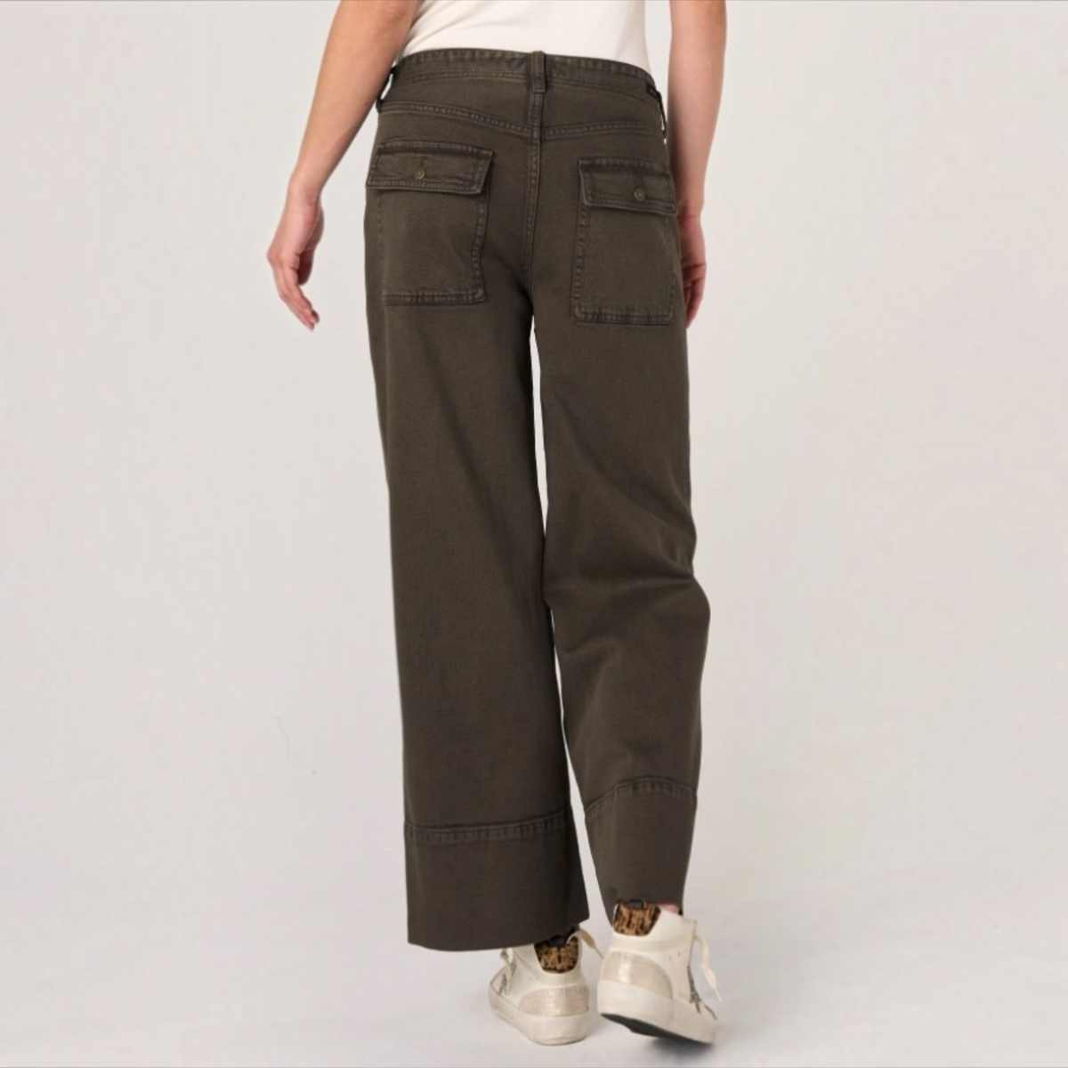 Utility Relaxed Straight 28"Ins LM3163Q33 Mosswood