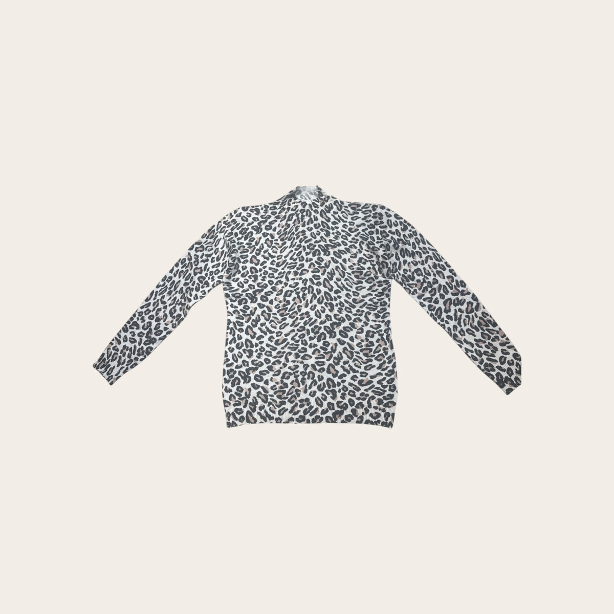 Eternelle 4-FW26119-4 Leopard Mock Turtleneck - Urban Shoetique