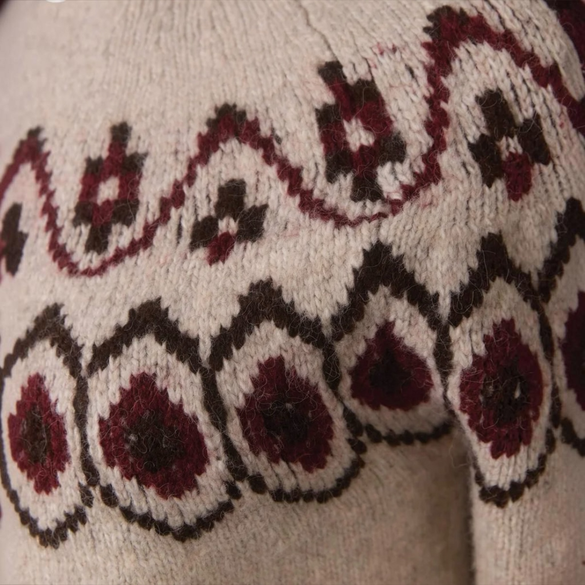 Astrid Fair Isle Sweater - Urban Shoetique