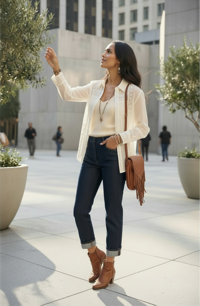 BCT101A06 Solid Sheer Blouse - Urban Shoetique