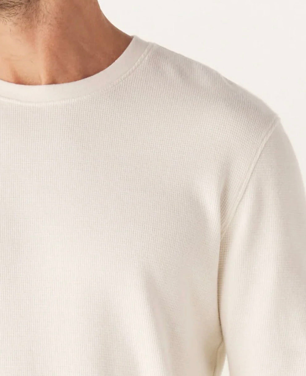 Vintage thermal Crew Ivory
