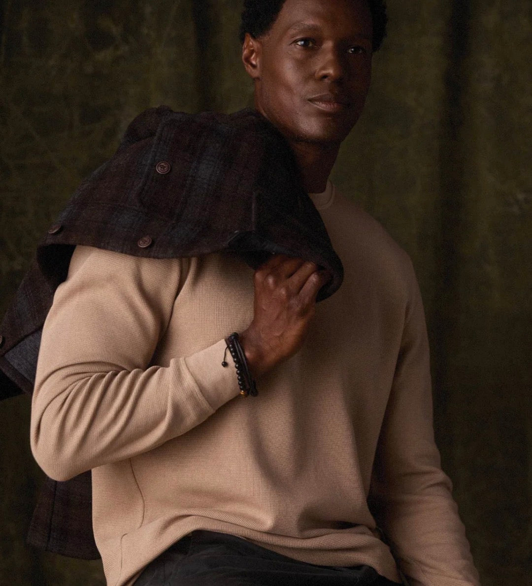 Vintage Thermal Crew Mink