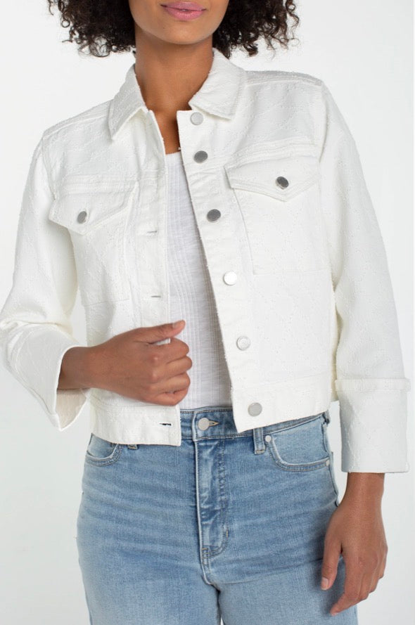 Bracelet Length High Cuff Cropped Jacket LM1C94WPD WDM