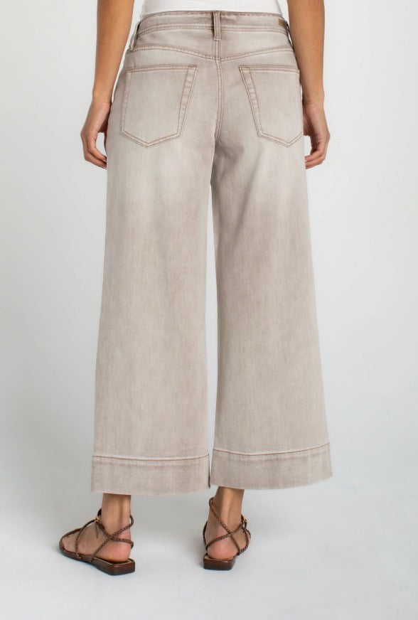 The Weekender Crop Wide Leg LM7B19WSV Antique Khaki