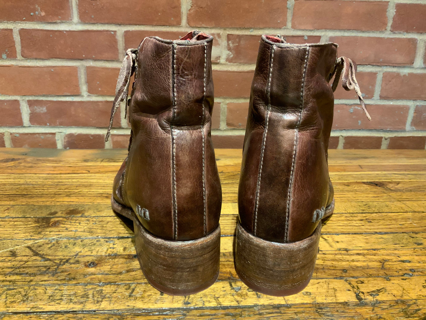 Aldina Teak Rustic - Urban Shoetique