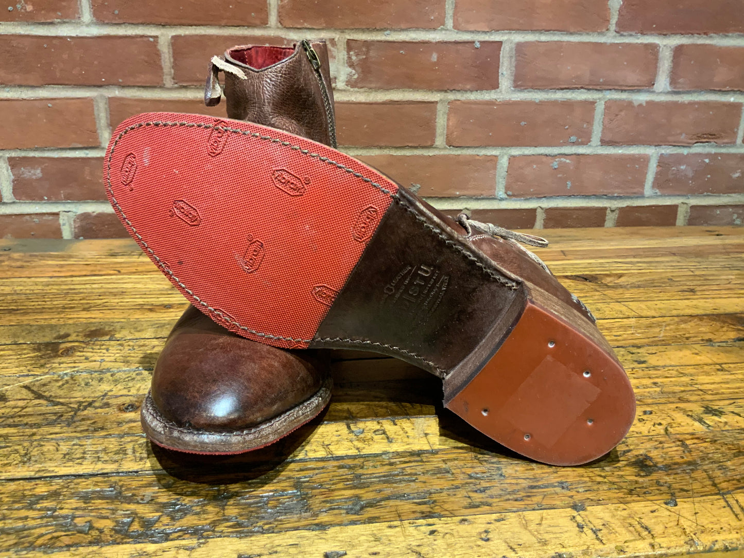 Aldina Teak Rustic - Urban Shoetique