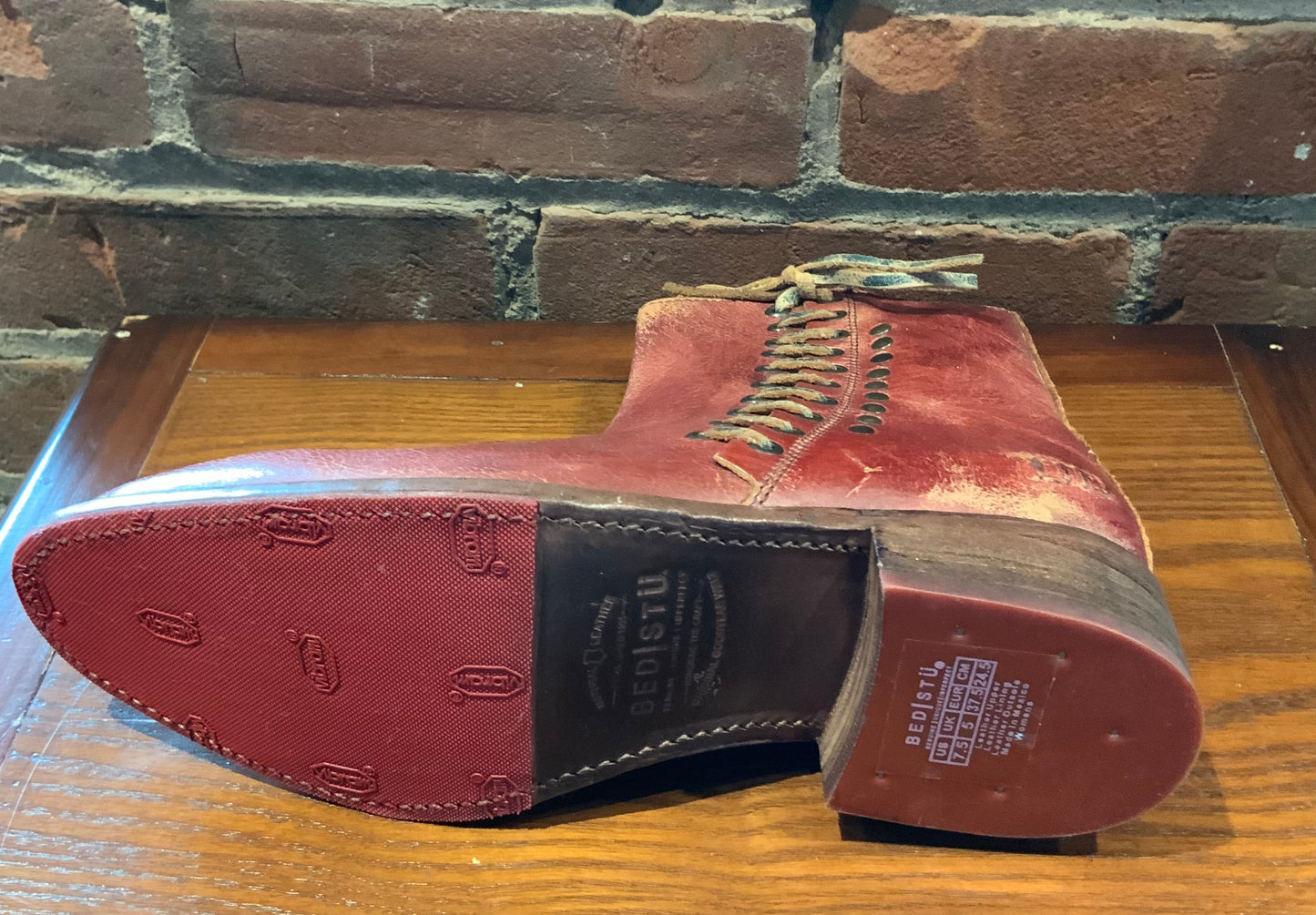 Aldina Adobe/Dark Teal Lux - Urban Shoetique