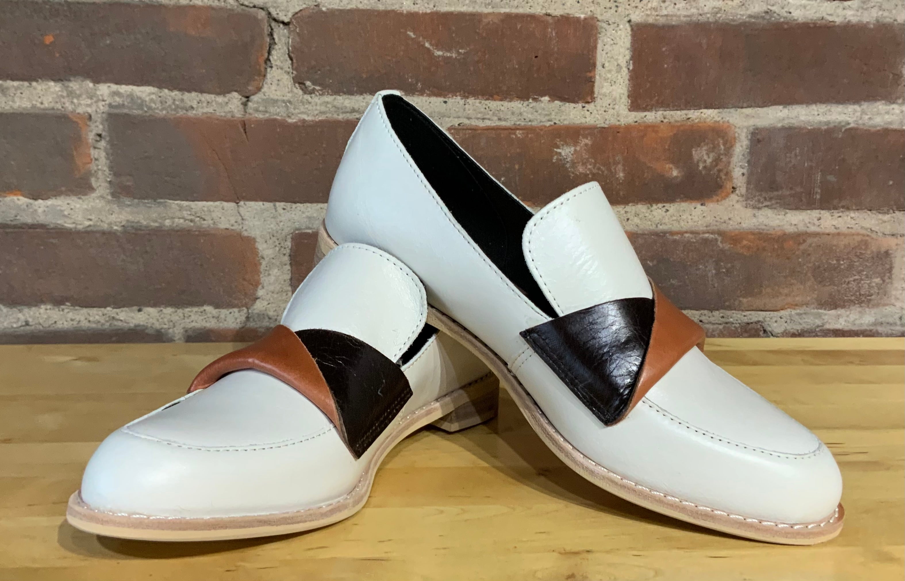 Flatsash Cowman White/Orange