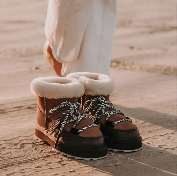 Blurred Micro Chestnut - Urban Shoetique