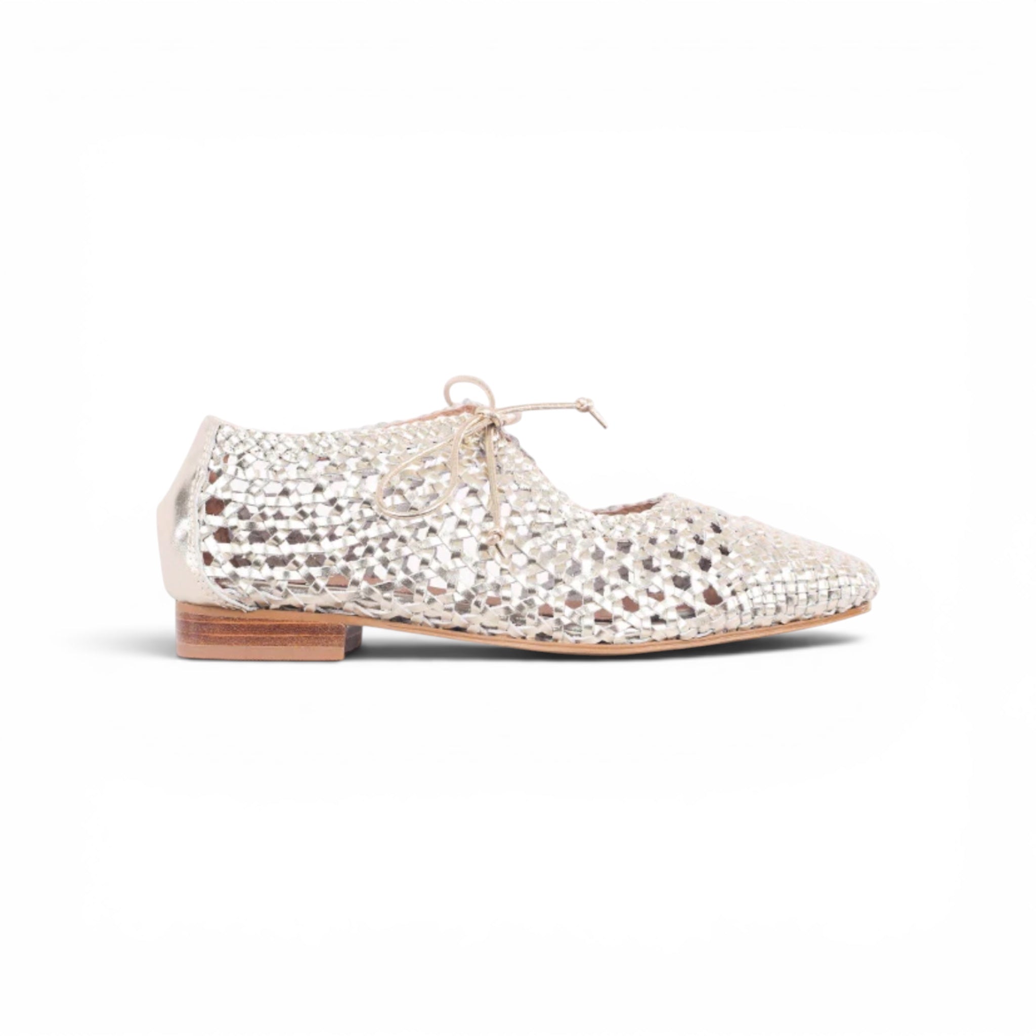 Woven Tie Lady Gold