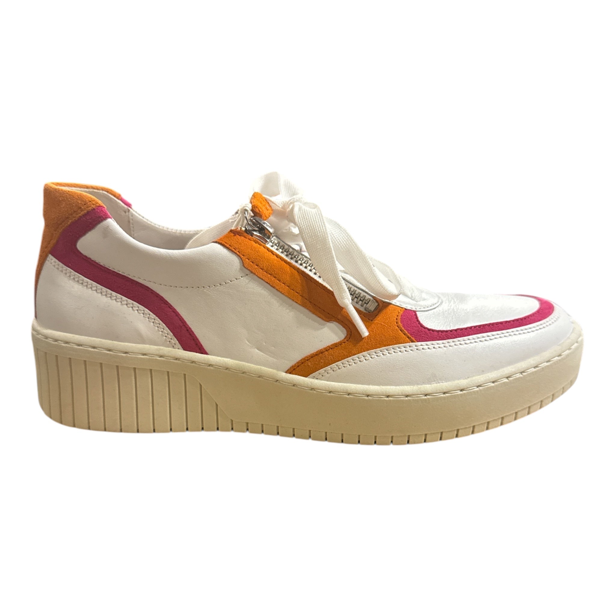 43.233.20 White/Pink Orange Stripe