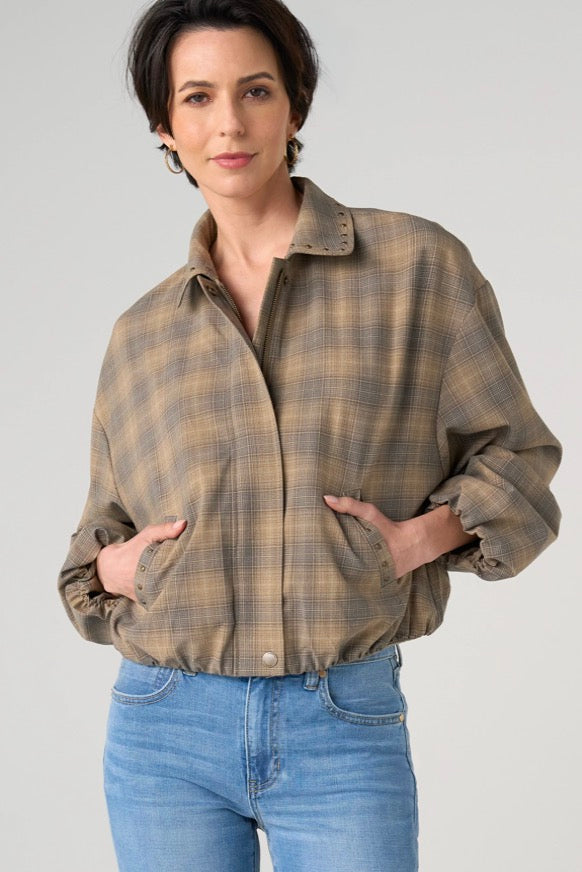 Bubble Hem Jacket LM1D03TL74