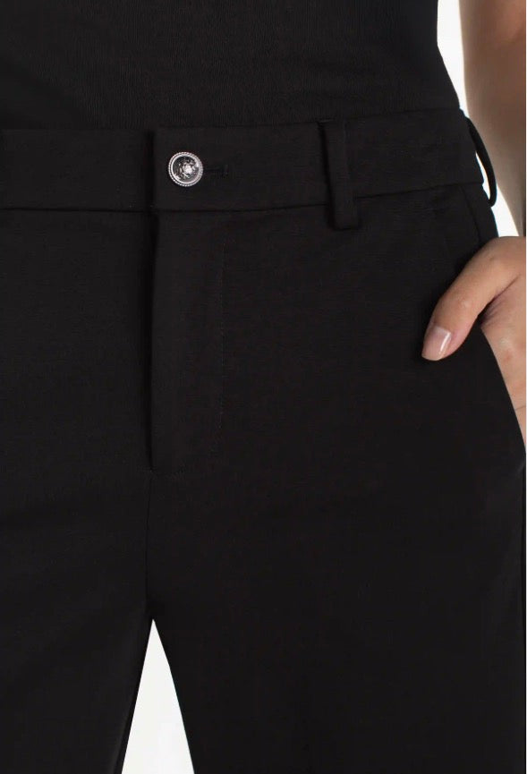 LM5718M42 High Rise Trouser Shapri in Black - Urban Shoetique