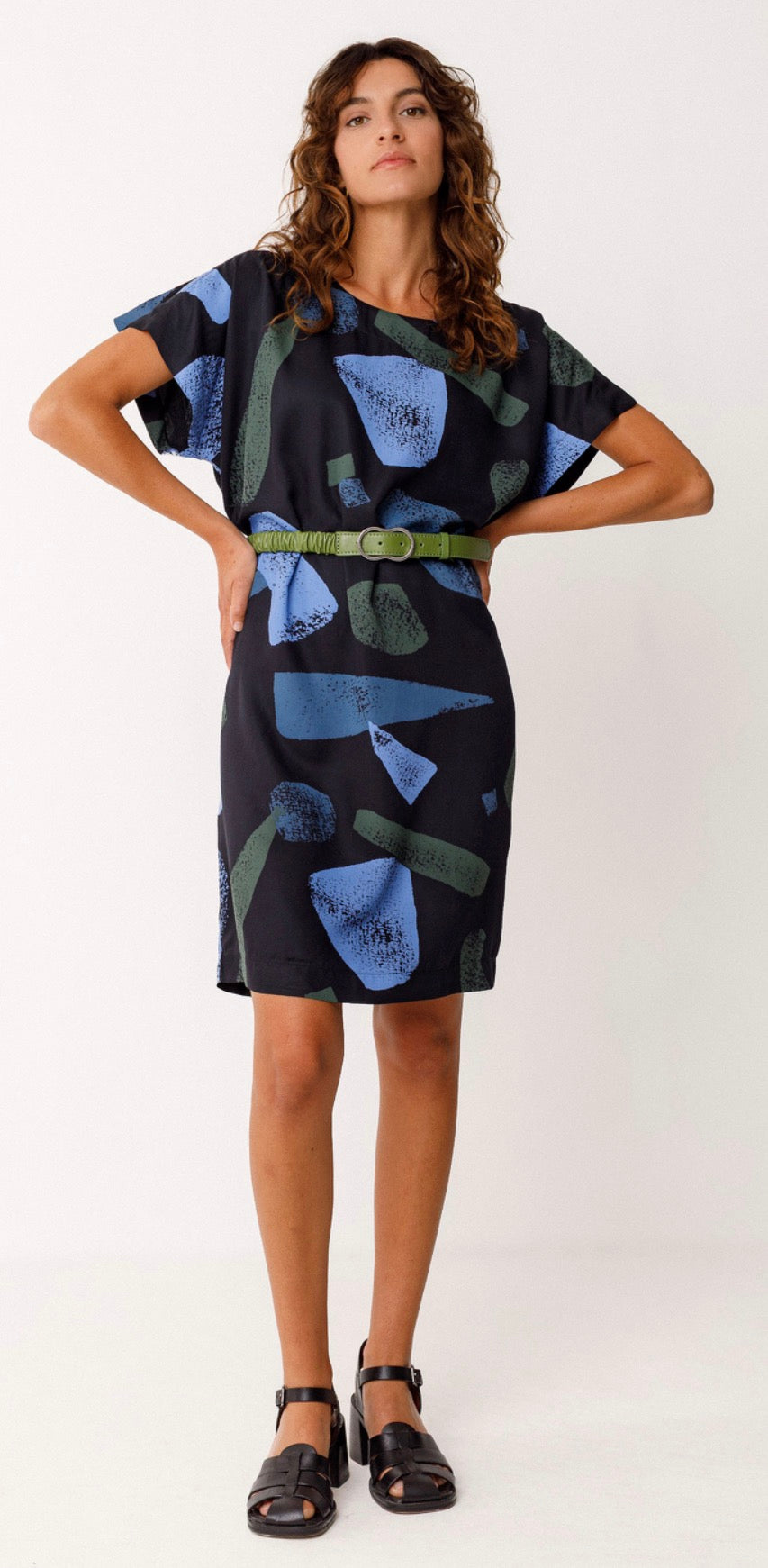 Elodi Dress in color Cell - Urban Shoetique