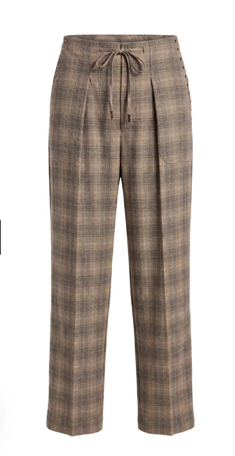 High Rise Crop Trouser w/Drawstring 27" inseam LM3170TL74