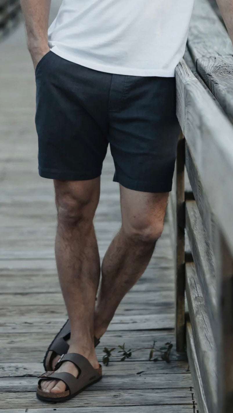 Texstretch Summer Short in Storm - Urban Shoetique