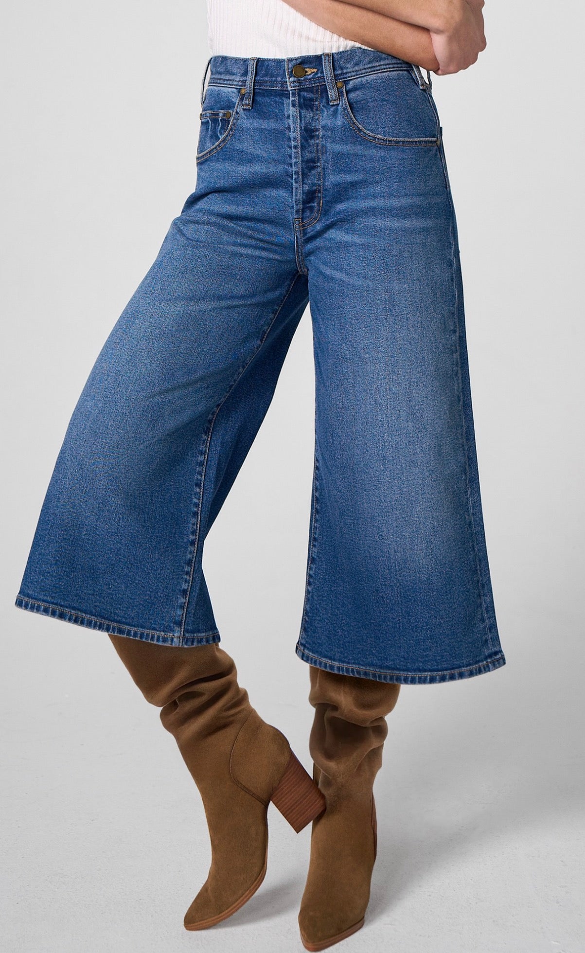 Claire High rise Relaxed Culotte Pant 20" Inseam LM7B57VRE