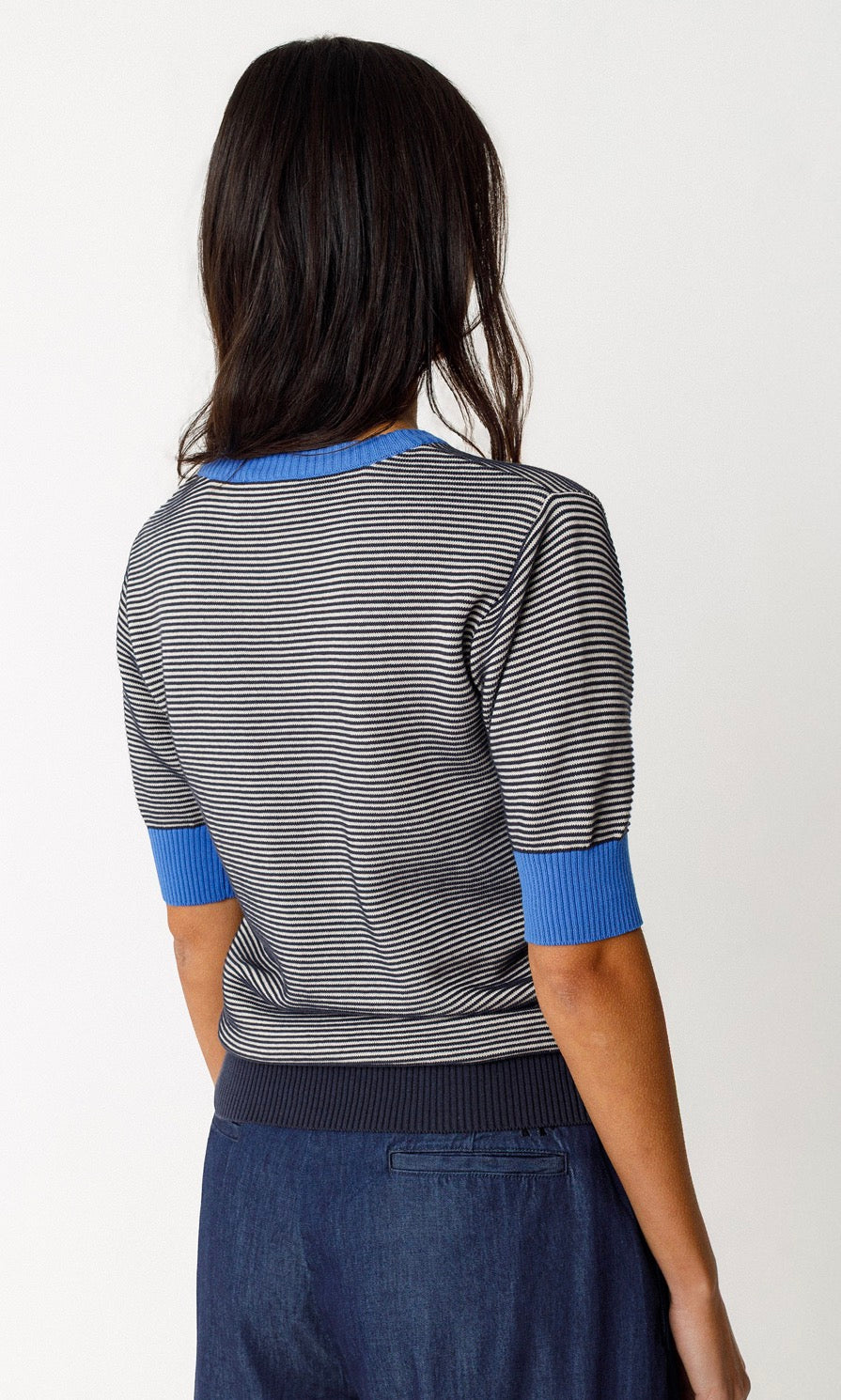 Muike-Gots Sweater in Navy - Urban Shoetique