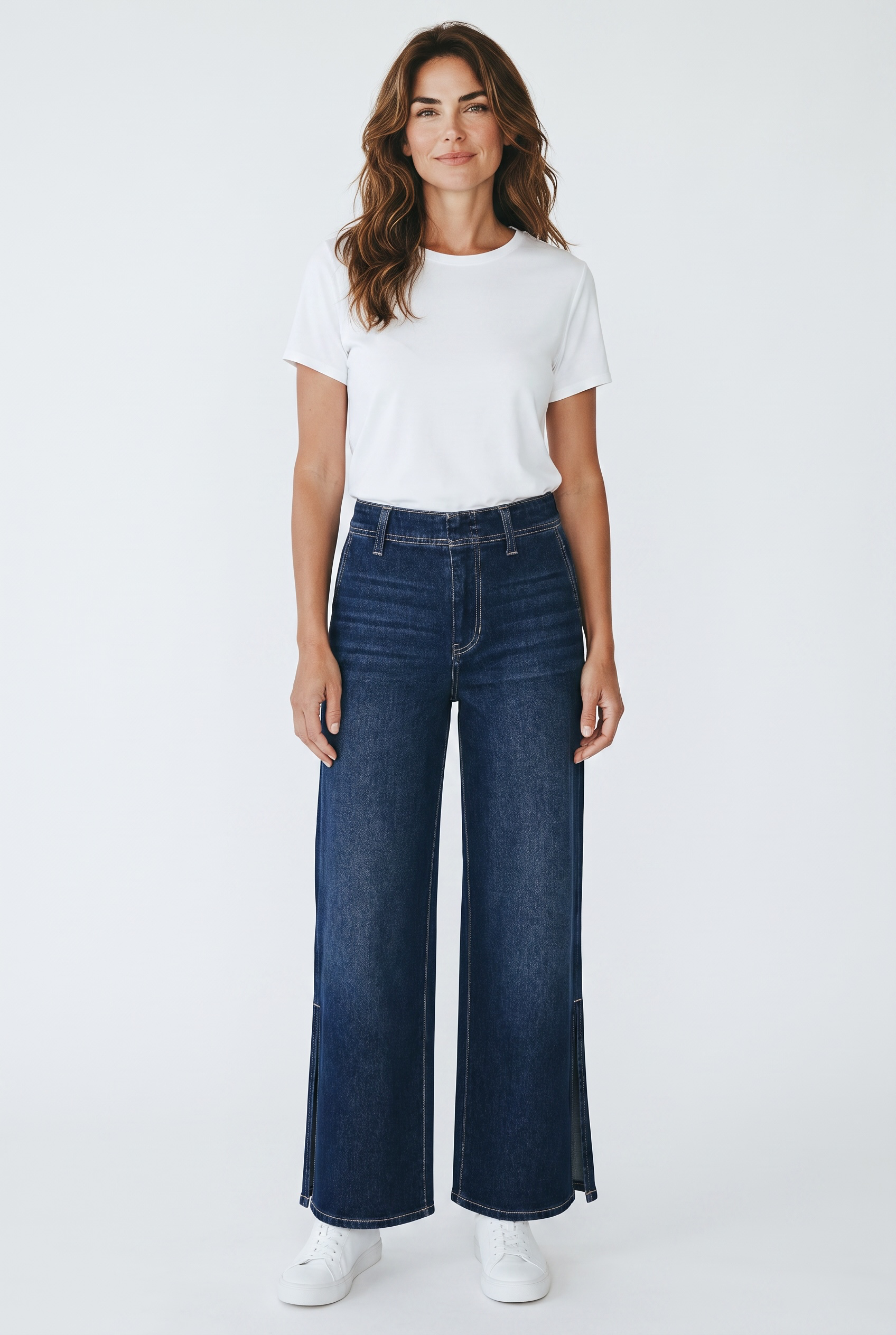Weekender Wide Leg w.Side Slit 32" inseam LM7B54SSL