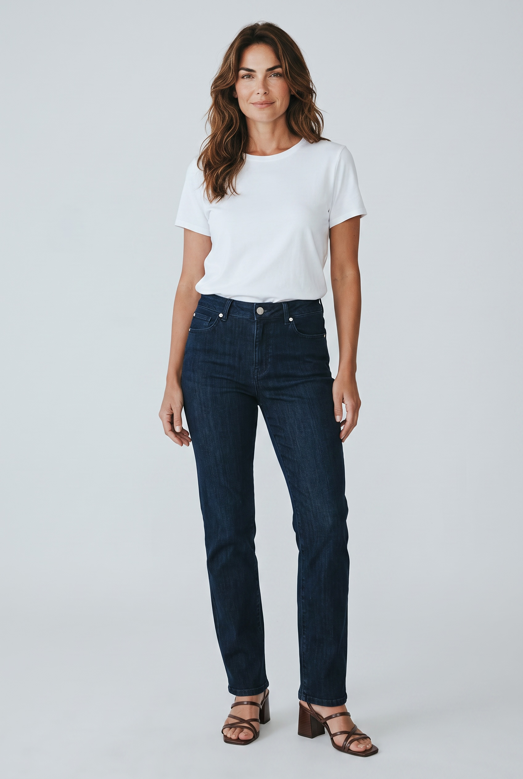 5 Pocket Premium Straight-Leg Denim