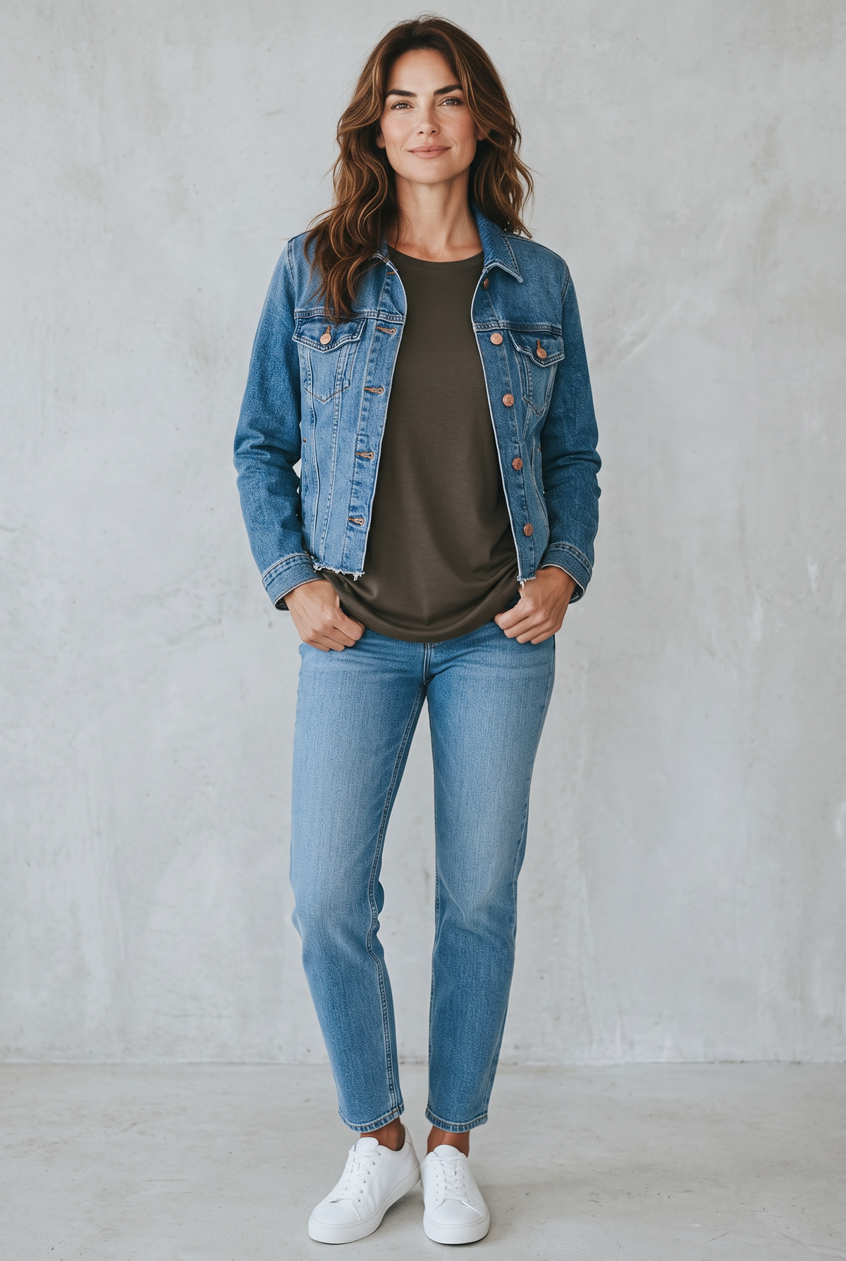 The Long Sleeve Crew Neck Layering Shirt
