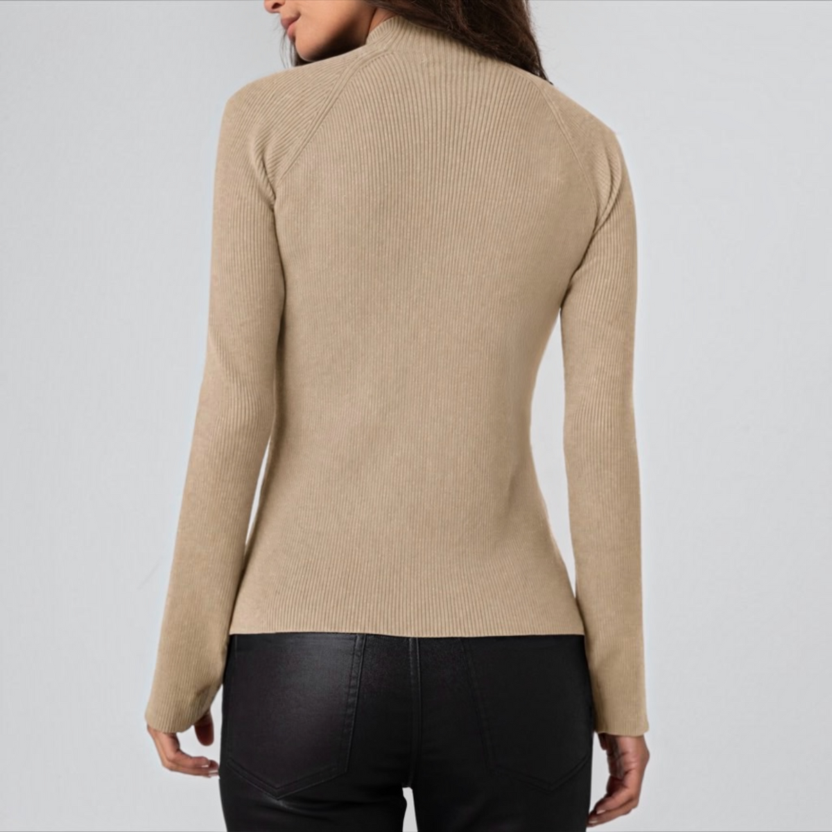 Long Sleeve Turtleneck Sweater LM8L6ST25