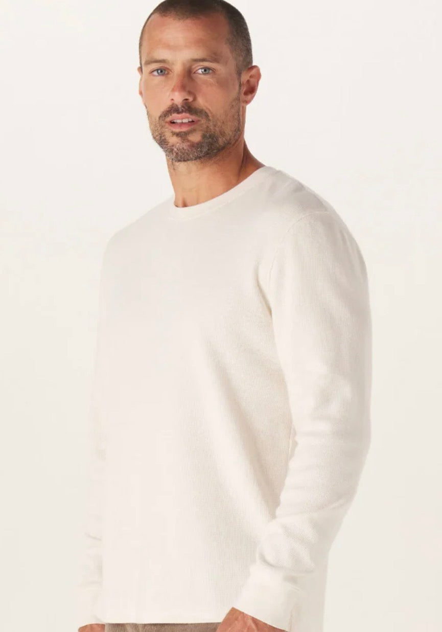 Vintage thermal Crew Ivory