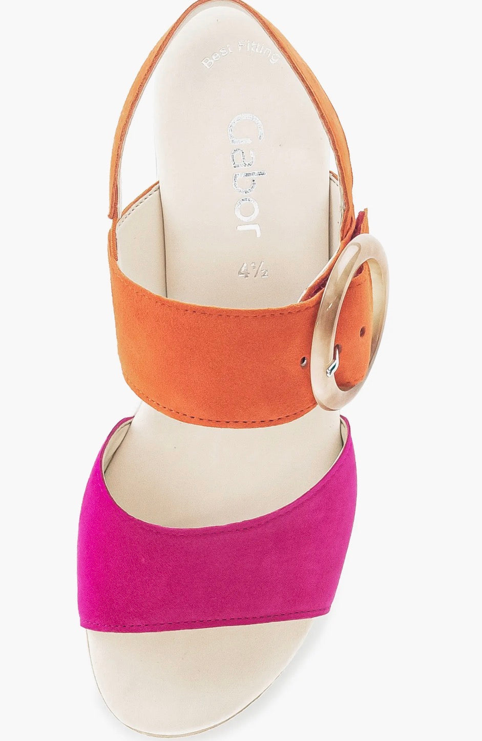 44.645.13 Sandal Pink/Pumpkin