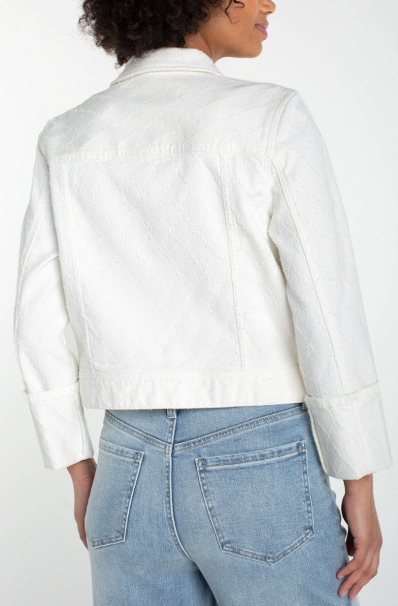 Bracelet Length High Cuff Cropped Jacket LM1C94WPD WDM