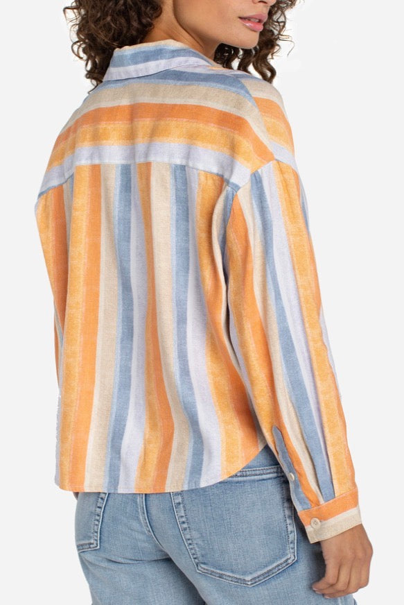 Relaxed Button Down Shirt  LM8K43MLP30