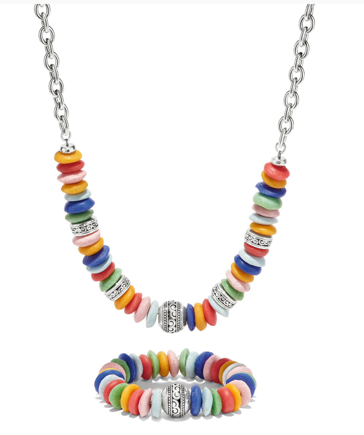 Mingle Medley Beaded Sphere Necklace