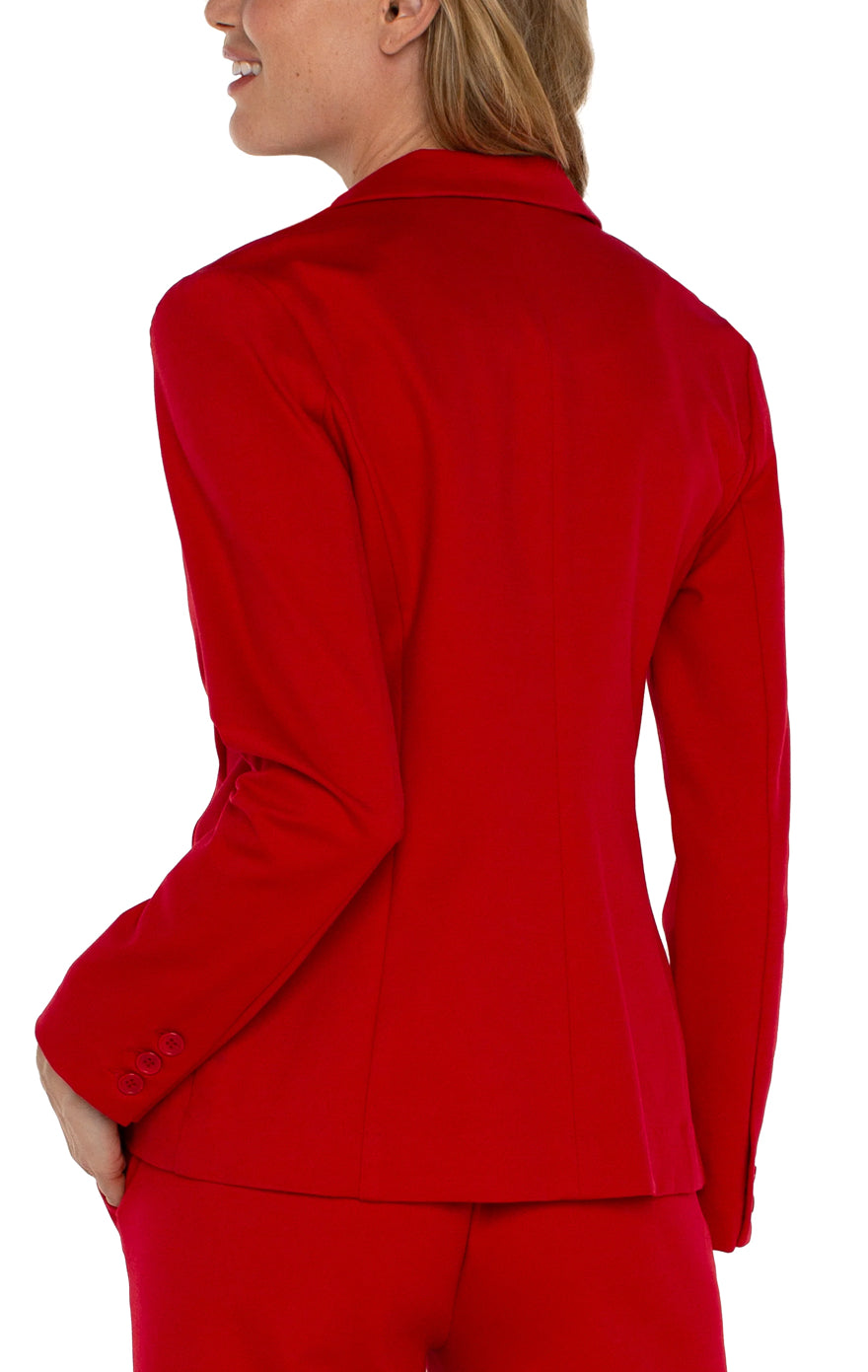 Fitted Blazer Super Stretch LM1601M42 Tango Red