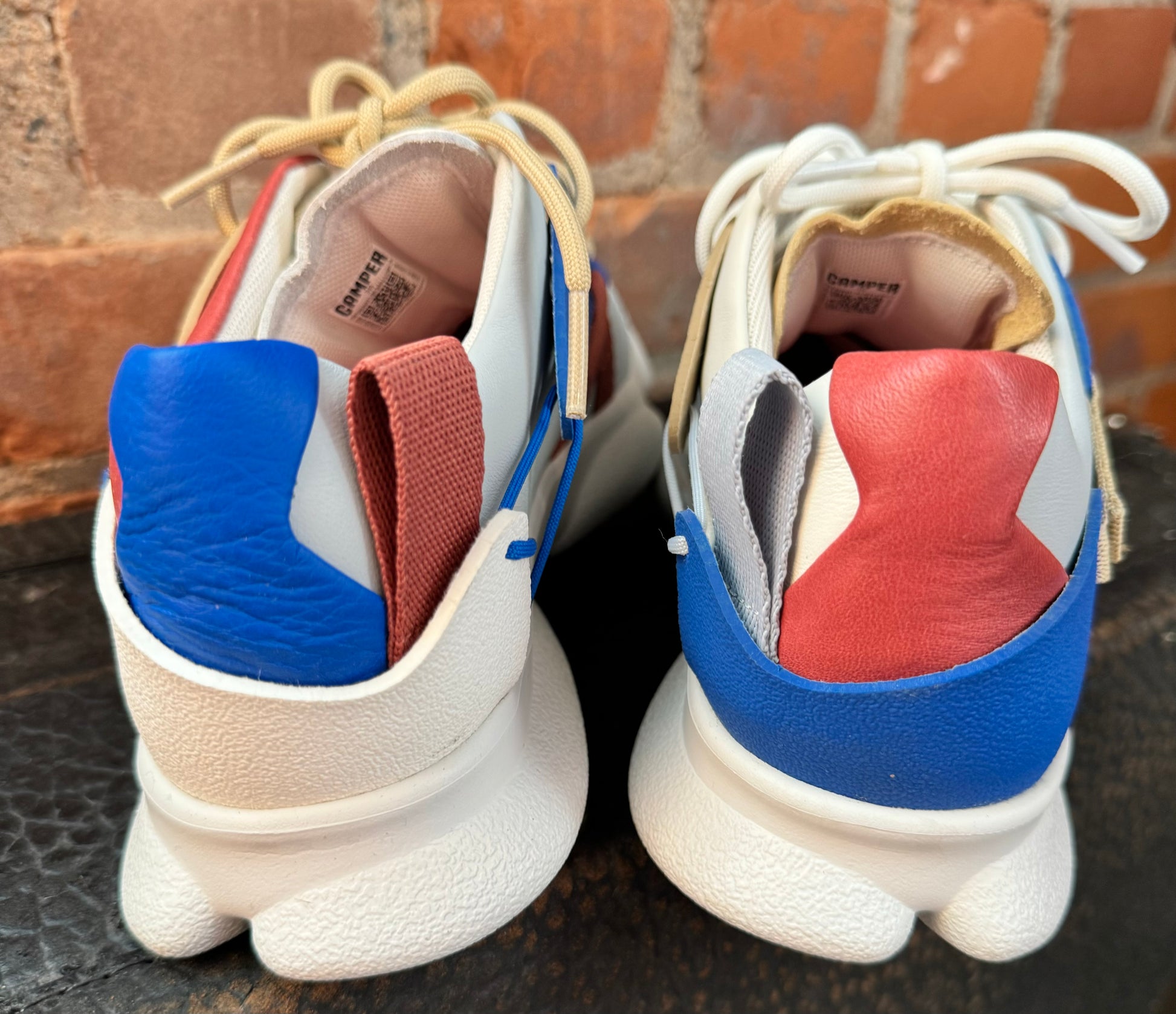 Twins Multicolored Leather/Textile Sneaker - Urban Shoetique