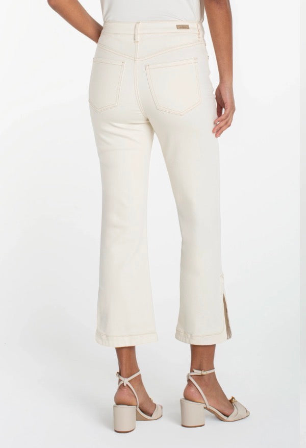 LM4724QE8 Hannah Crop Flare With Tulip Hem