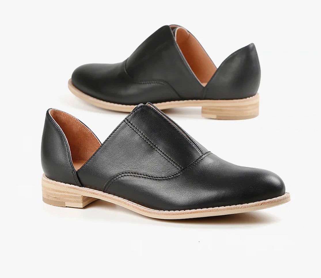 Side Scoop Cowman Black