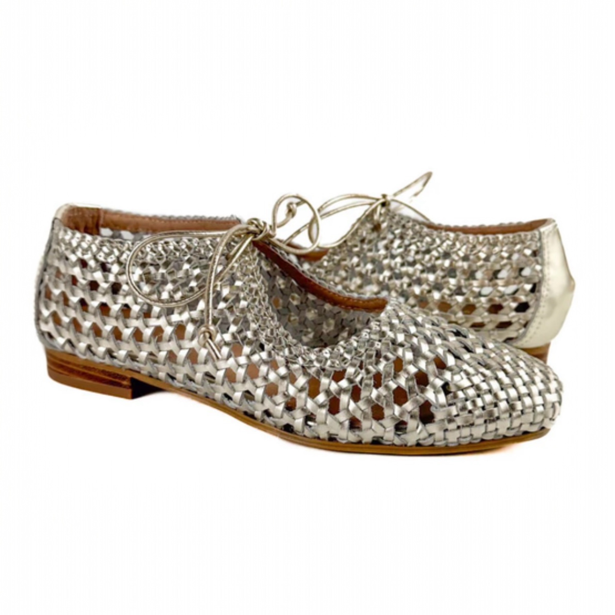 Woven Tie Lady Gold