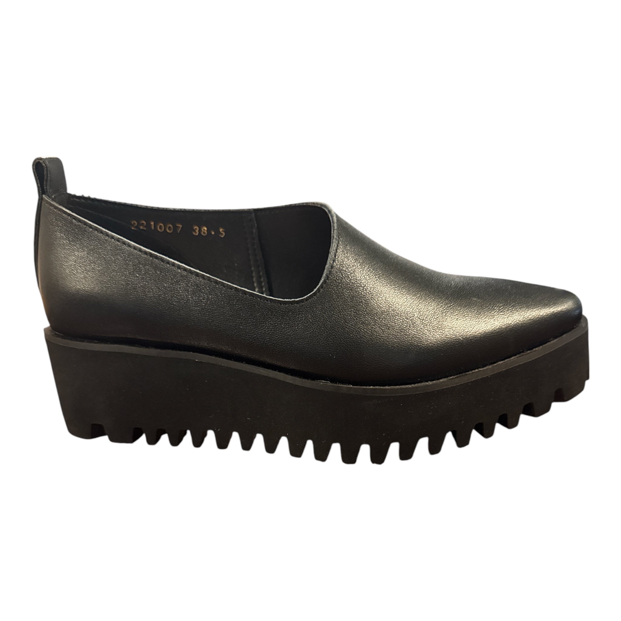 Side Scoop Flatform Black