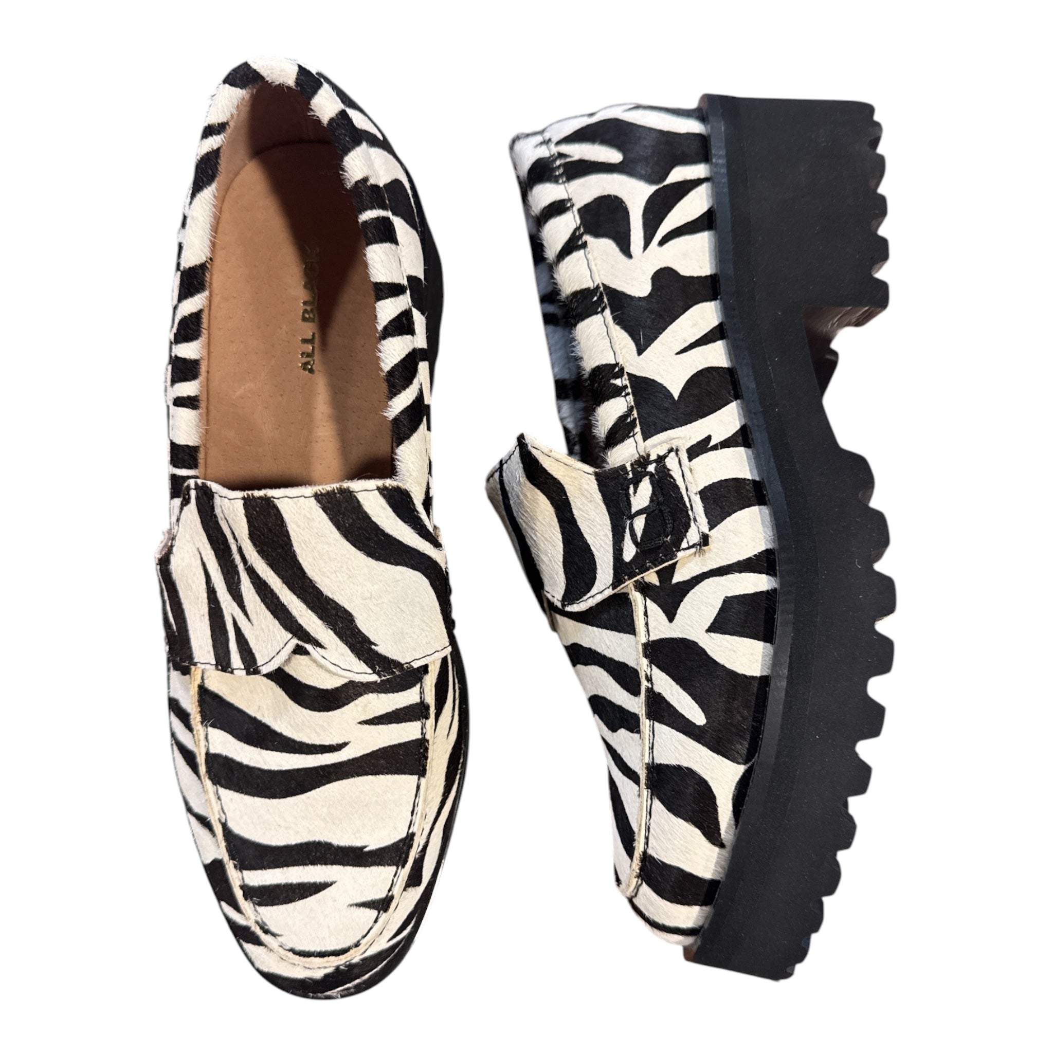 Lugg Lady Loafer Zebra
