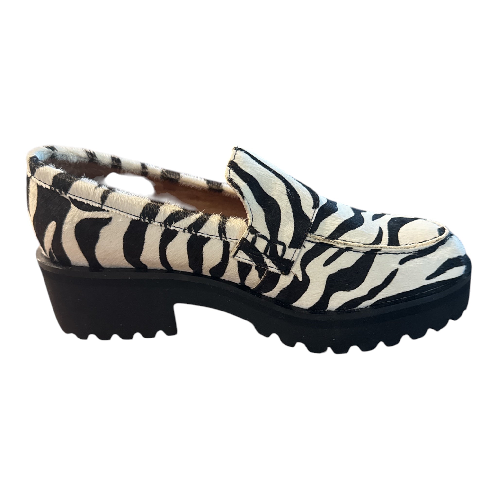 Lugg Lady Loafer Zebra
