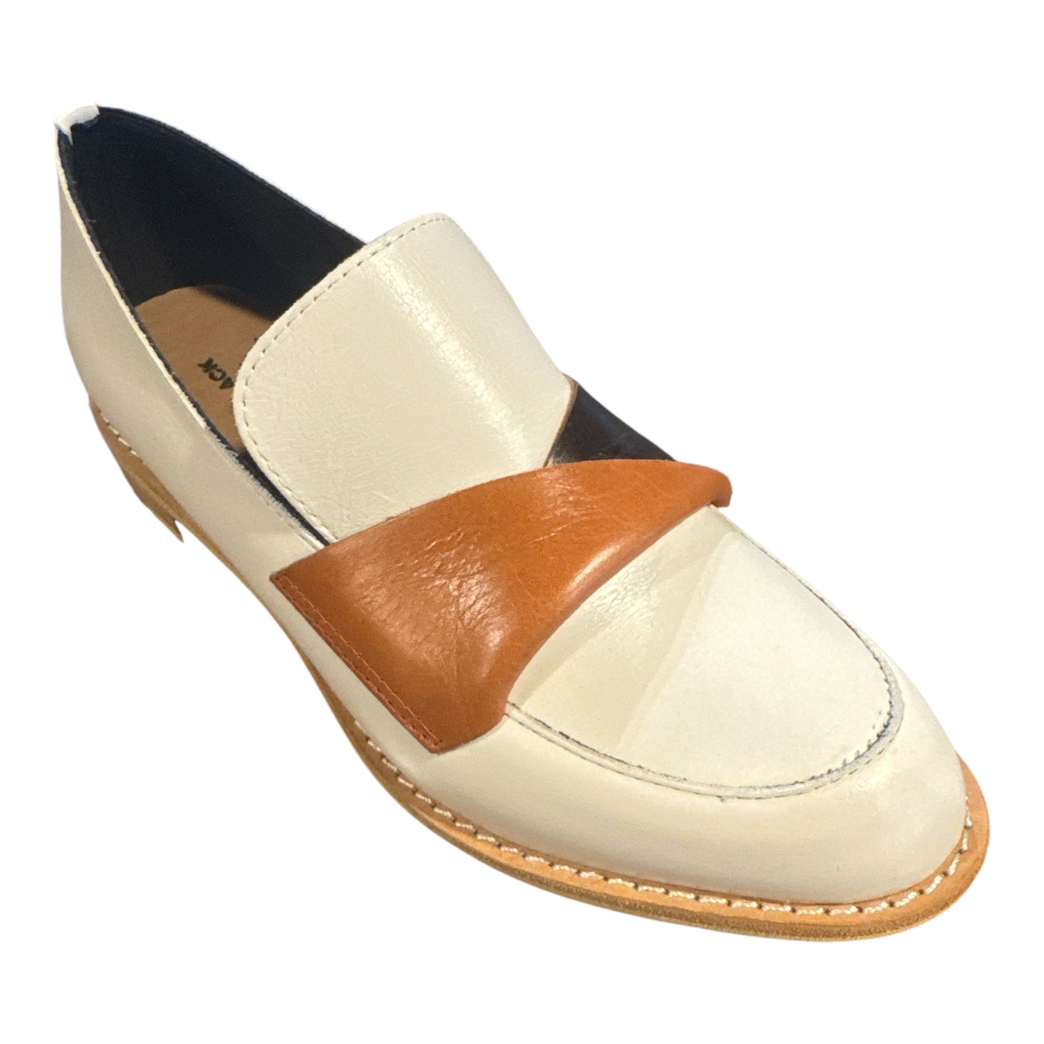 Flatsash Cowman White/Orange