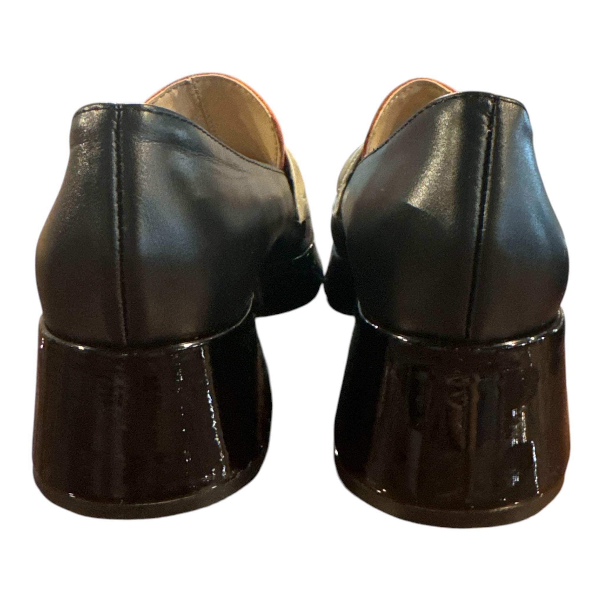 Banded Loafer Blk/Red