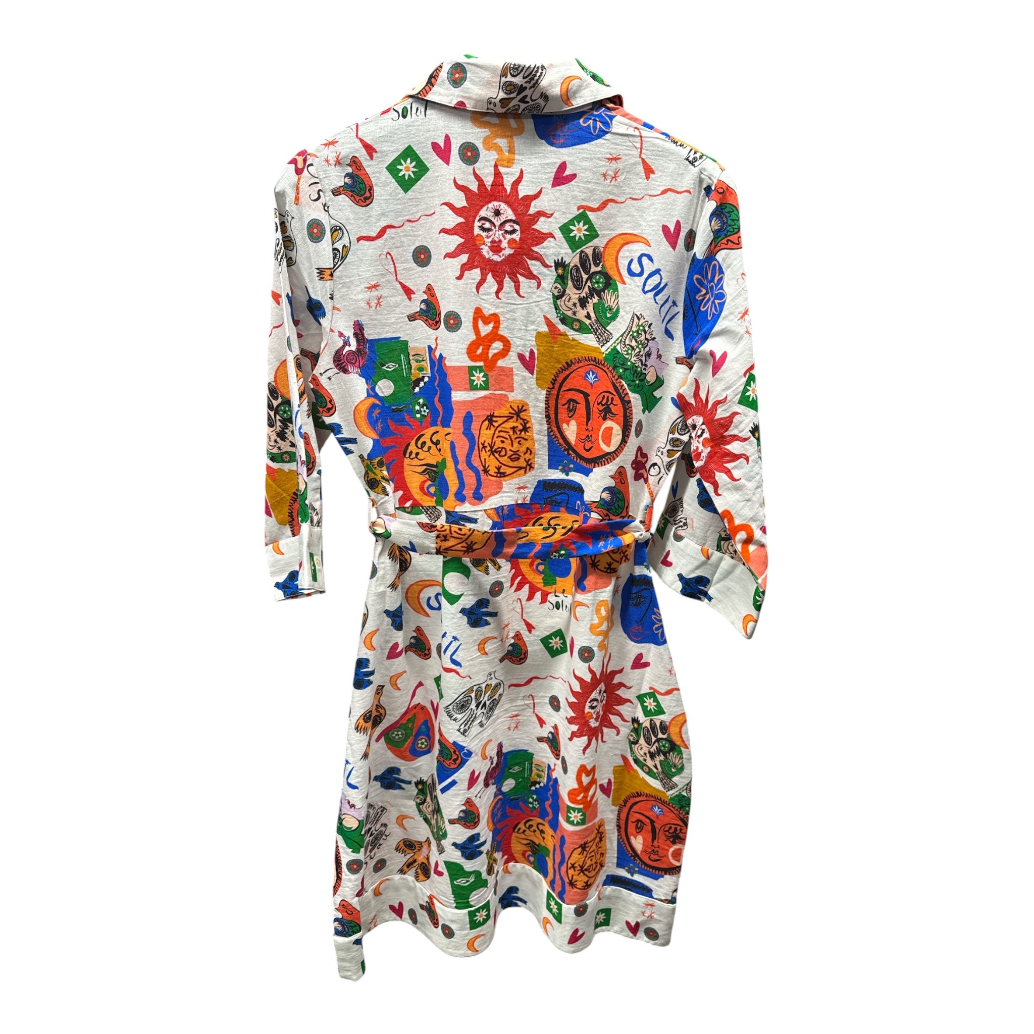 326575 Sun and Moon Shirt Dress