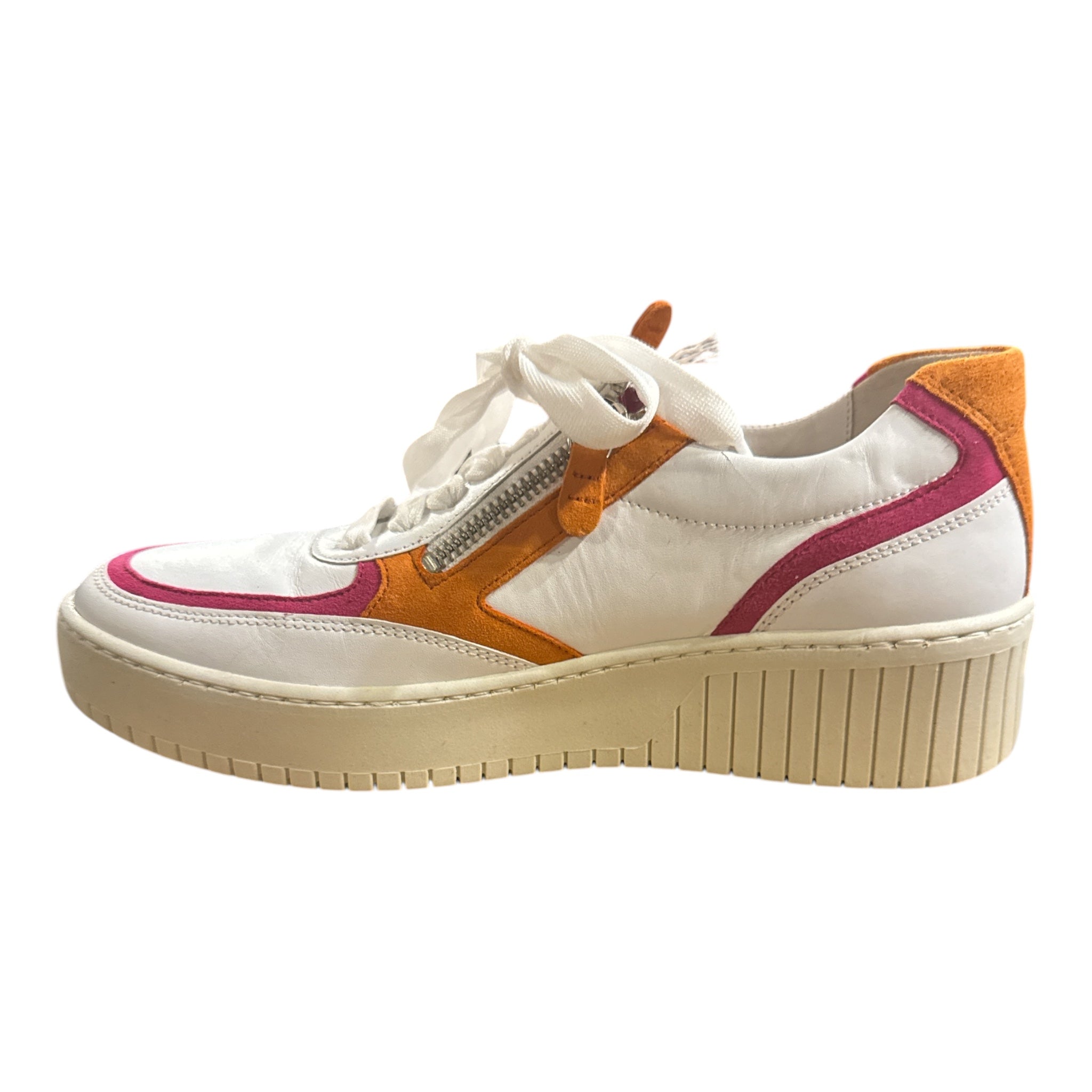 43.233.20 White/Pink Orange Stripe
