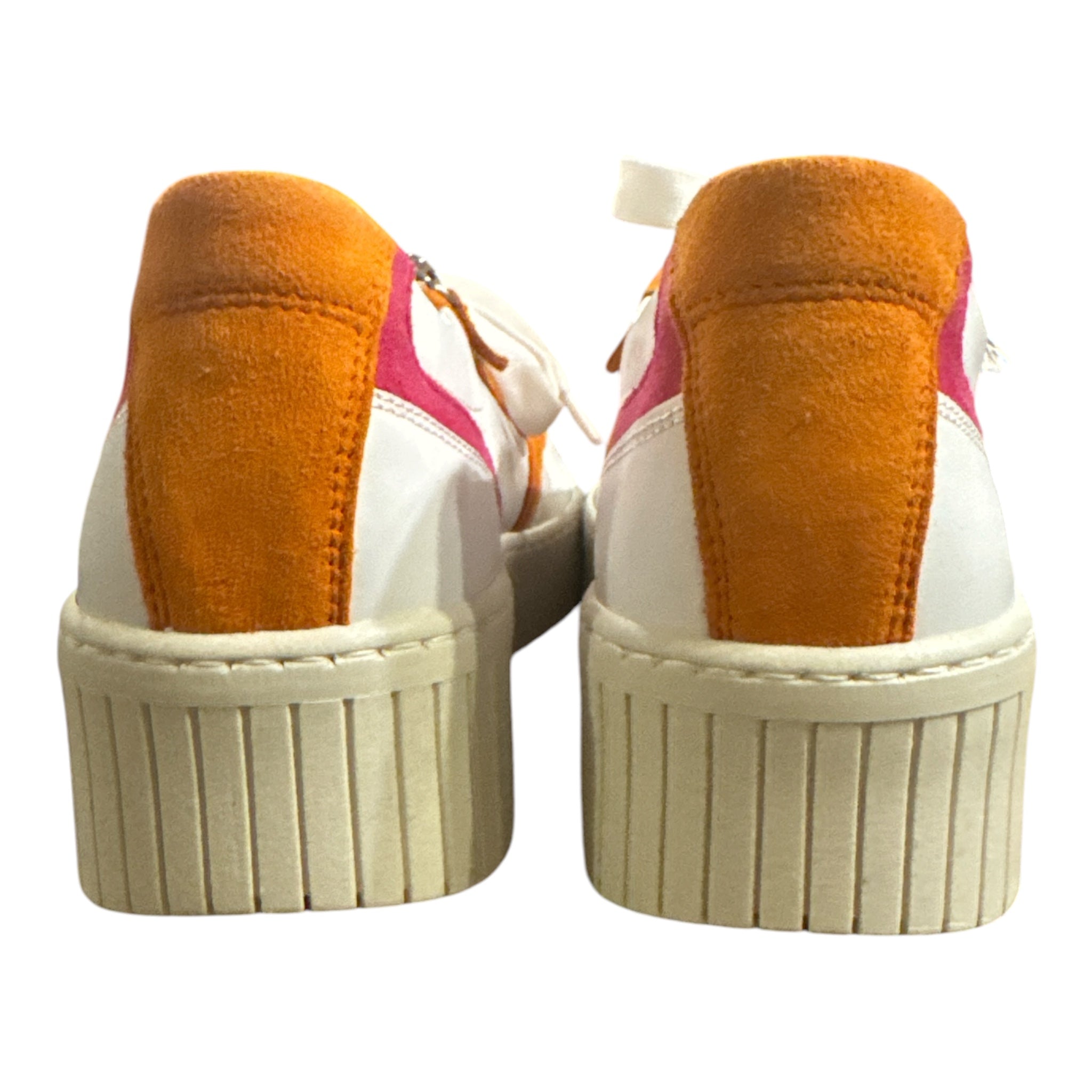 43.233.20 White/Pink Orange Stripe